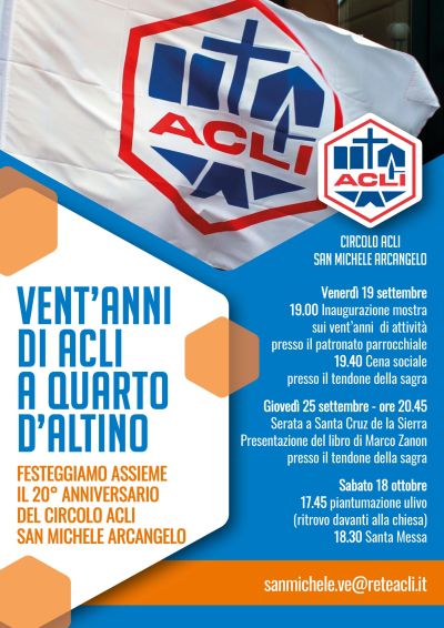Cent'anni di Acli a Quarto d'Altino - Quarto d'Altino (VE) - Circolo Acli San Michele Arcangelo (VE)