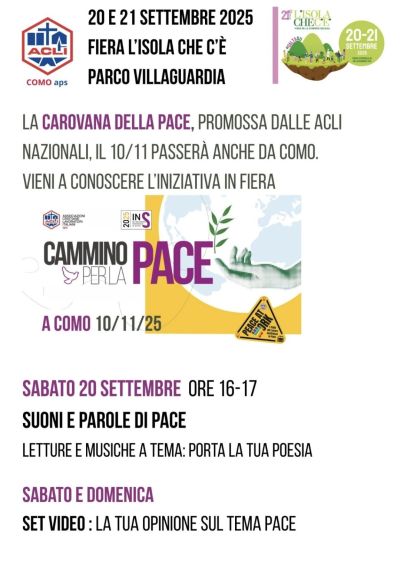 Suoni e Parole di Pace - Como - Acli Como (CO)