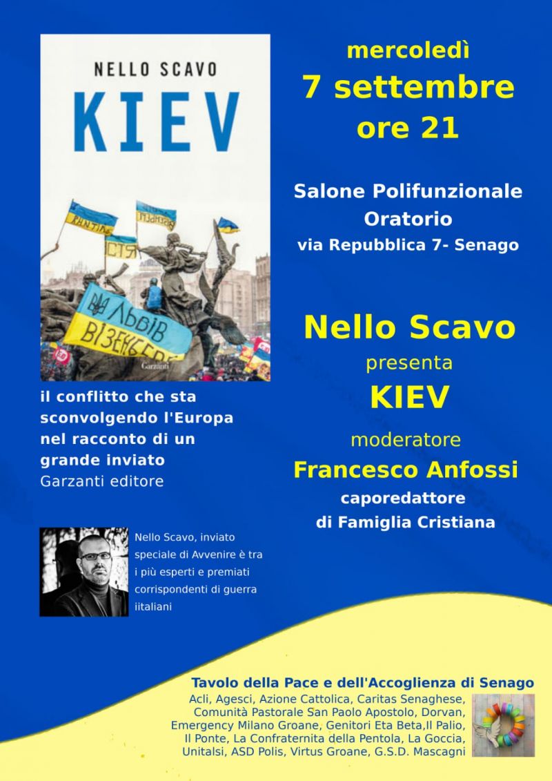 Nello Scavo presenta 'Kiev' - Circolo Acli Senago (MI)