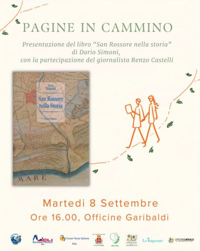 PRESENTAZIONE DEL LIBRO "SAN ROSSORE NELLA STORIA" - PAGINE IN CAMMINO - ACLI ARTE E SPETTACOLO PISA - PISA