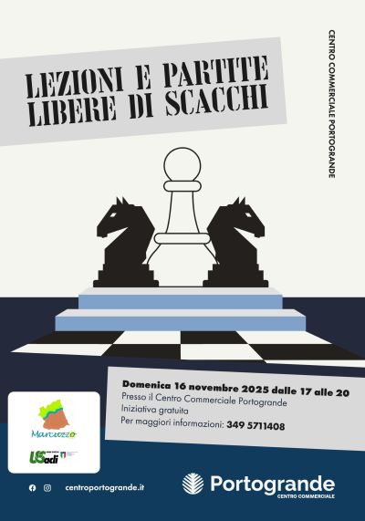 Lezioni e partite libere di scacchi - Porto d'Ascoli (AP) - US Acli Marche