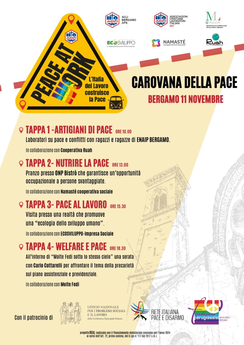 Carovana della Pace - Bergamo - Acli Bergamo (BG)