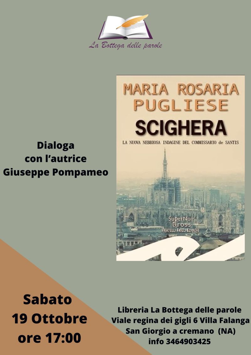 Presentazione del libro &quot;Scighera&quot; - Ass. &quot;La Bottega delle parole&quot; aff. Acli Napoli (NA)