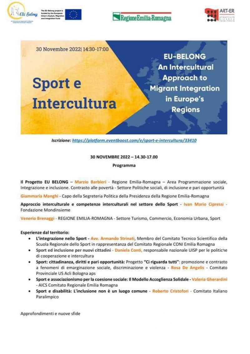 Sport e Intercultura - US Acli Bologna (BO)