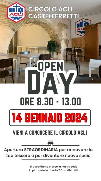 Open Day - Circolo Acli Castelferretti (AN)