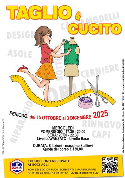 Taglio &amp; Cucito - Rimini - Acli Rimini (RN)