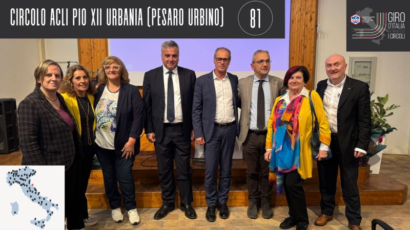 CIRCOLO ACLI PIO XII - URBANIA (PESARO URBINO): UNA PRESENZA QUOTIDIANA FATTA DI ATTENZIONI.