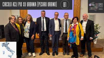 CIRCOLO ACLI PIO XII - URBANIA (PESARO URBINO): UNA PRESENZA QUOTIDIANA FATTA DI ATTENZIONI.