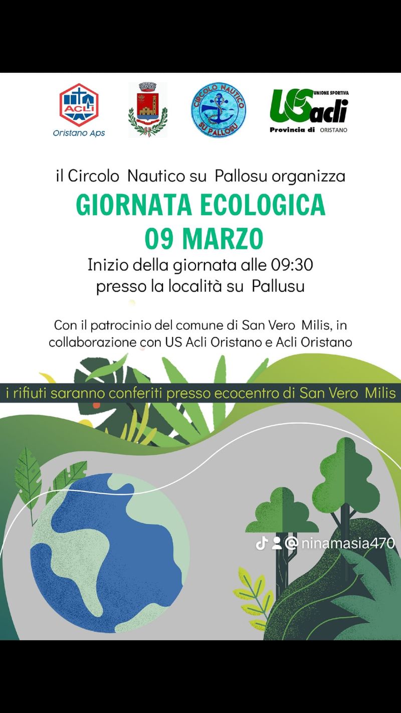 Giornata Ecologica - Circolo Acli Oristano (OR)