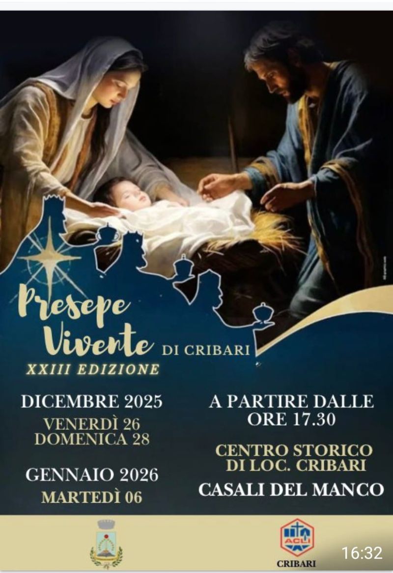 Presepe Vivente - Casali del Manco (CS) - Circolo Acli Cribari (CS)