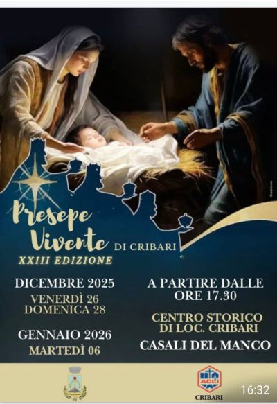 Presepe Vivente - Casali del Manco (CS) - Circolo Acli Cribari (CS)