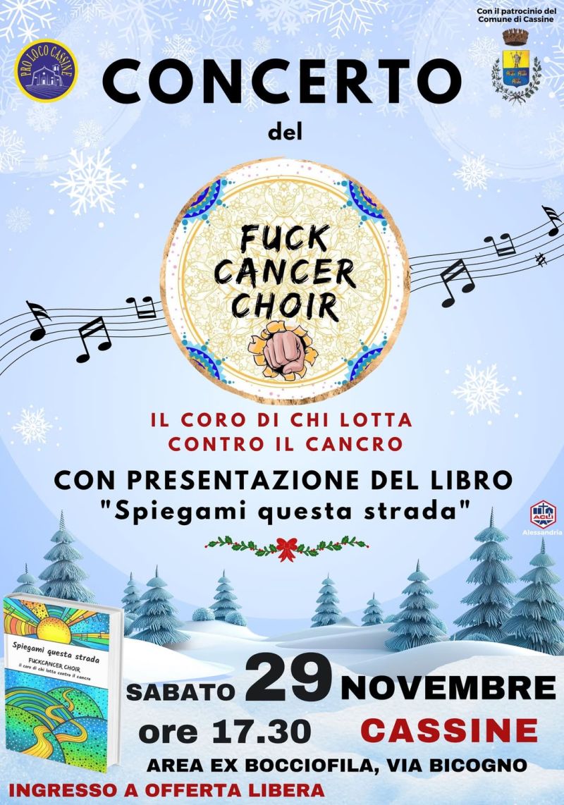 Concerto del FuckCancer Choir - Cassine (AL) - Circolo Acli FuckCancer Choir -