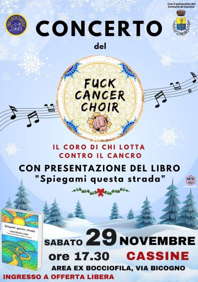Concerto del FuckCancer Choir - Cassine (AL) - Circolo Acli FuckCancer Choir -