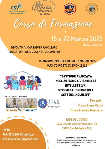 Corso di Formazione - Acli Alessandria (AL)