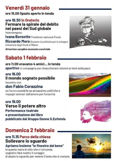 Tenda della Pace - Circolo Acli Sant'Eufemia (BS)