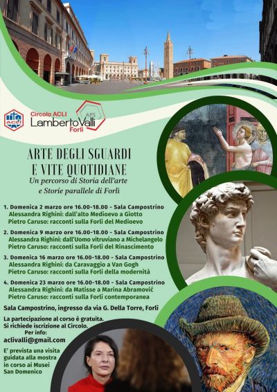Arte degli sguardi e vite quotidiane - Circolo Acli Lamberto Valli (FC)