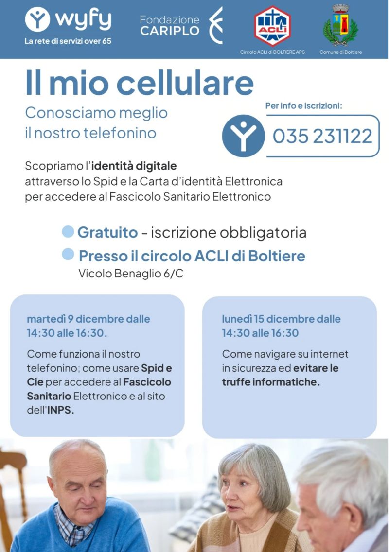 Il mio cellulare - Boltiere - Circolo Acli Boltiere (BG)