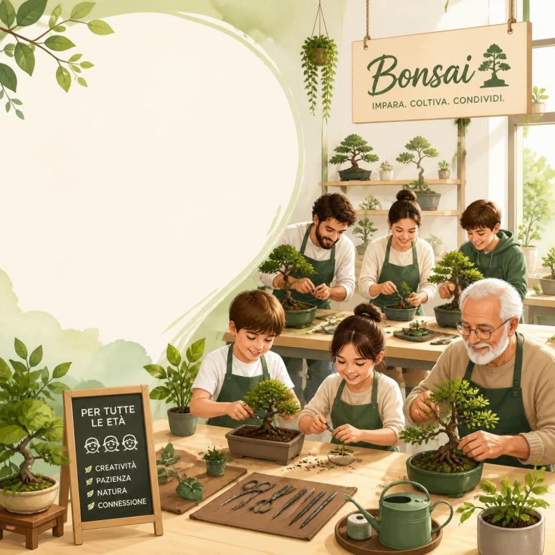 BONSAI - IMPARA, COLTIVA, CONDIVIDI - CIRCOLO ACLI "VILLA MAINARDI" CORDOVADO (PN)