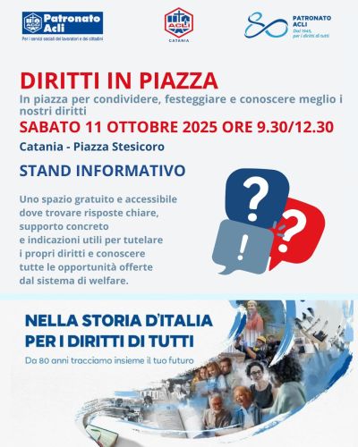 Diritti in Piazza - Catania - Acli Catania (CT)