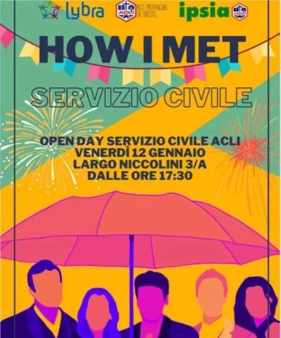 Open Day Servizio Civile Acli - Acli Trieste e Ipsia Acli