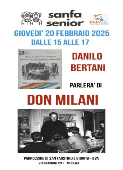 Don Milani e la scuola di Barbiana - Acli Modena (MO)