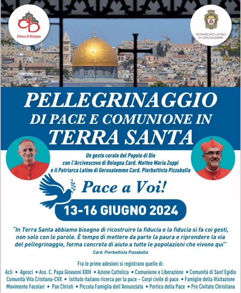 Pellegrinaggio di Pace e Comunione in Terra Santa - Acli Salerno (SA)