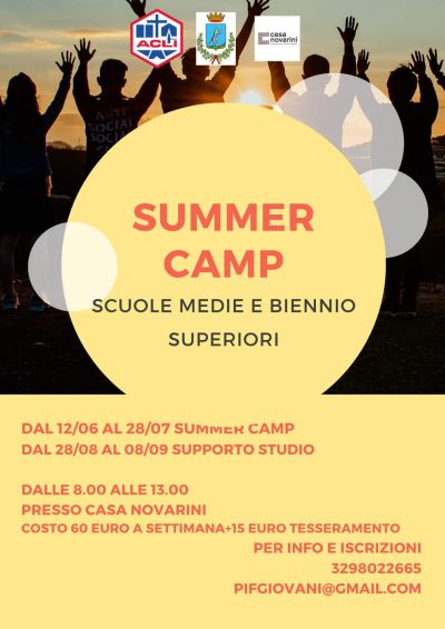 Summer Camp - Acli Verona e Circolo Acli &quot;Il lato positivo&quot; (VR)