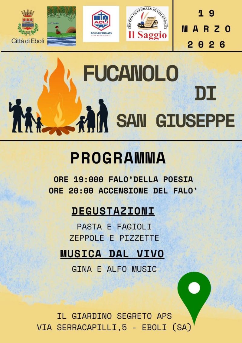 FUCANOLO DI SAN GIUSEPPE - EBOLI