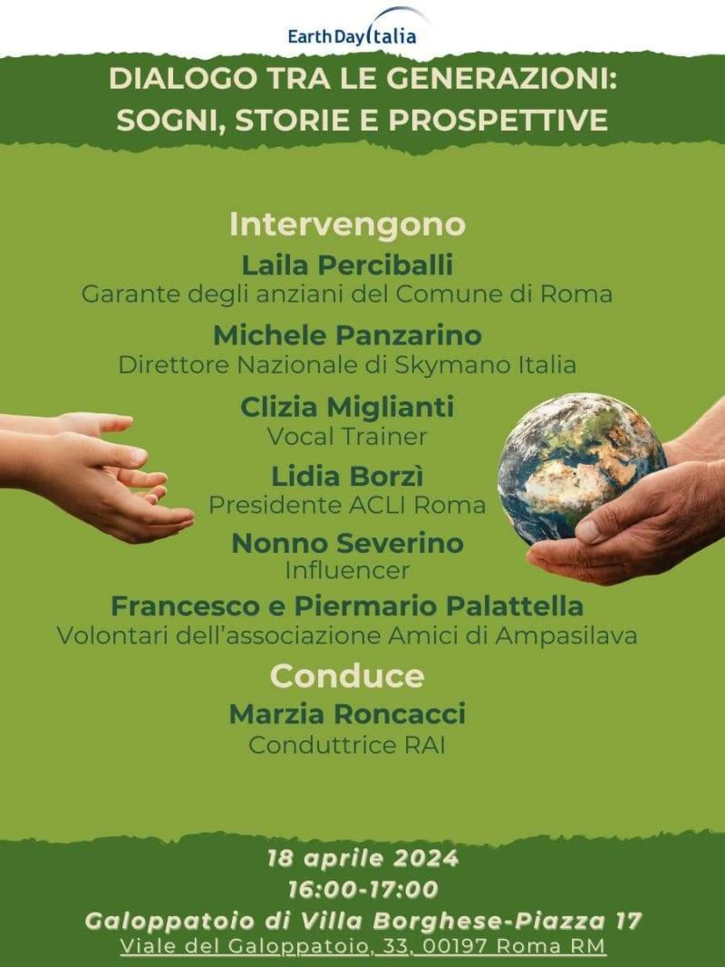 Dialogo tra le generazioni: Sogni, storie e prospettive - Acli Roma (RM)