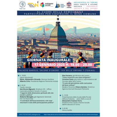 Inaugurazione della Scuola di POP - Acli Torino (TO)
