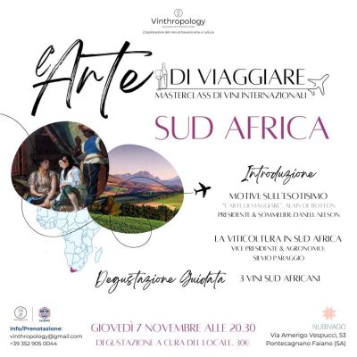 L&#039;arte di viaggiare: Sud Africa - Associazione Vinthropology affiliata Acli Salerno (SA)