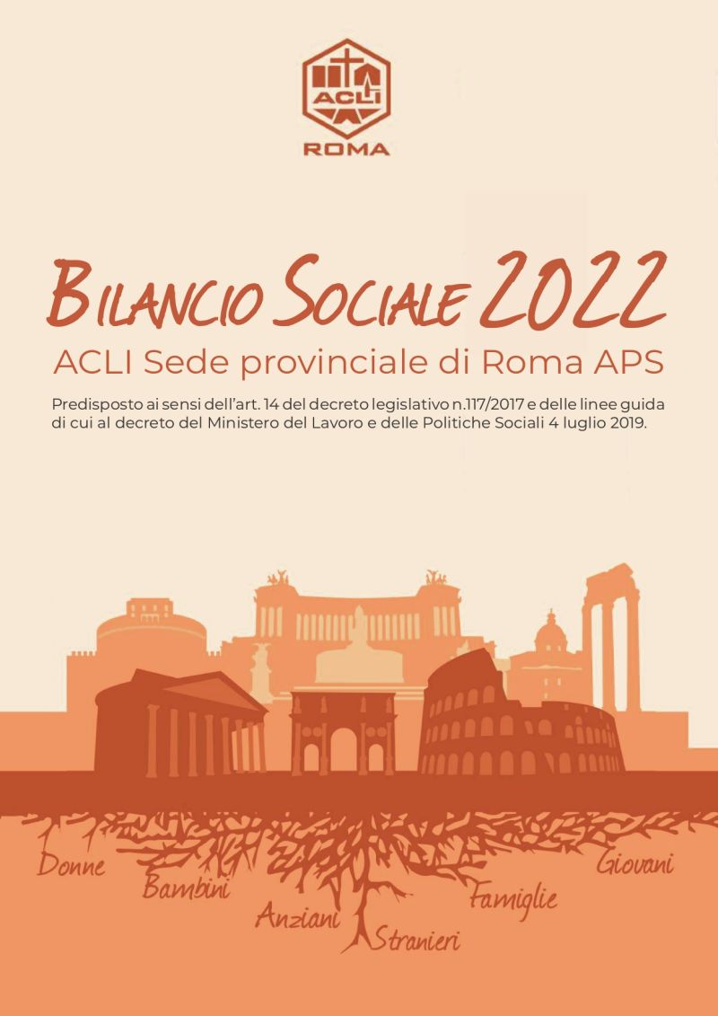 Bilancio Sociale 2022 - Acli Roma