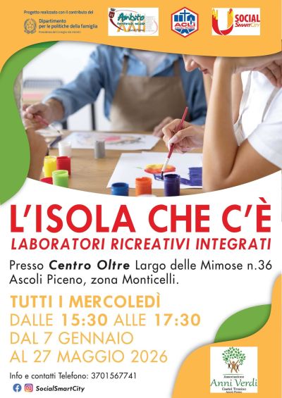 L'ISOLA CHE C'E' - LABORATORI RICREATIVI INTEGRATI - ASCOLI PICENO