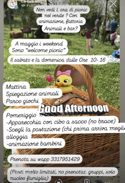 Welcome Picnic - Ass. "Fattoria Crisommola" aff. Acli Napoli (NA)