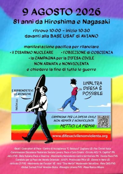 81 ANNI DA HIROSHIMA E NAGASAKI - CIRCOLO ACLI "A. CAPITINI" PORDENONE (PN) - ACLI FVG