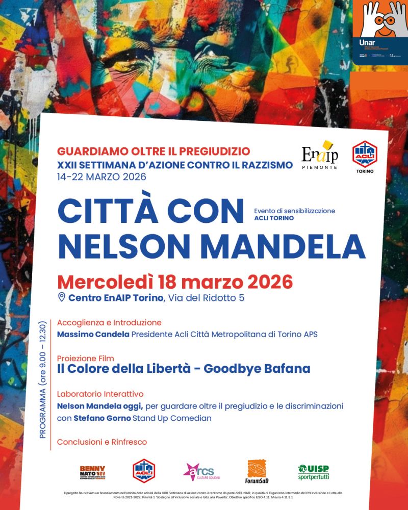CITTA' CON NELSON MANDELA - TORINO