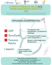 Il Punto Famiglia Acli offre assistenza gratuita per prenotare una visita o un&#039;analisi - Acli Pisa e Lucca (PI)