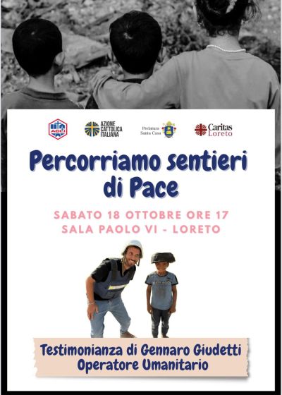 Percorriamo sentieri di Pace - Loreto (AN) - Circolo Acli Villa Musone (AN)