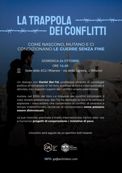 La trappola dei conflitti - Milano - GA Milano e Acli Milano (MI)