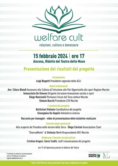Welfare cult - Acli Marche