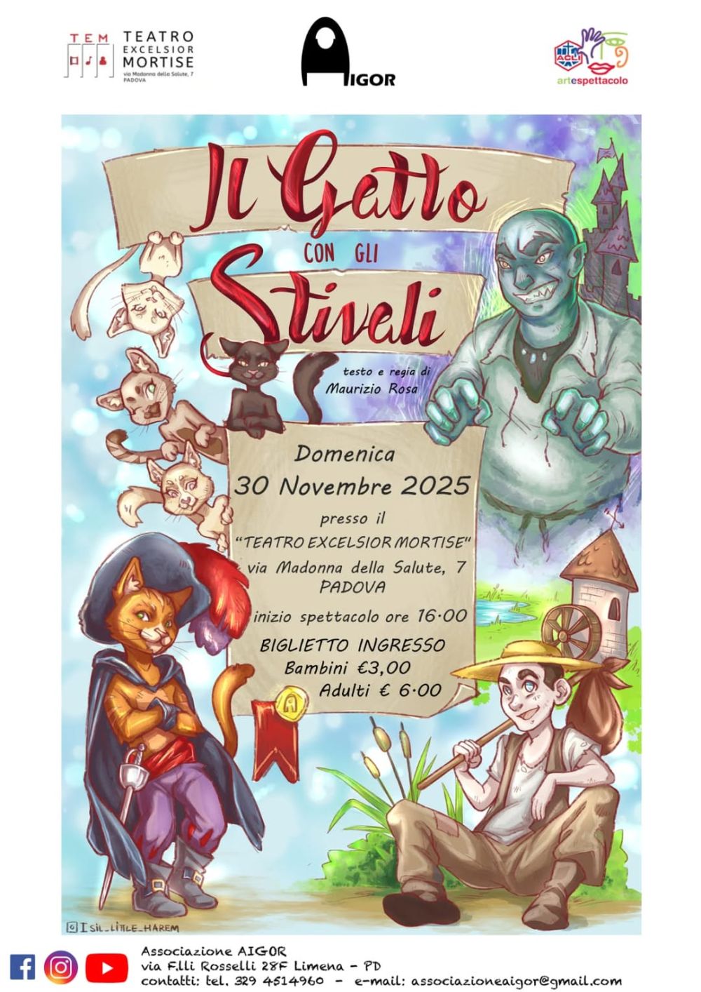 Il gatto con gli stivali - Limena (PD) - Acli Arte e Spettacolo Padova (PD)