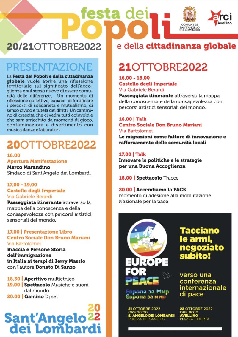 Festa dei popoli - Acli Avellino (AV)
