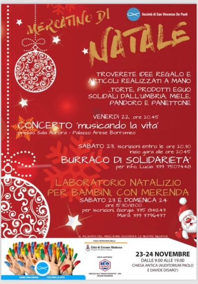 Mercatino di Natale - Circolo Acli Cesano Maderno (MI)