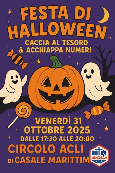 Festa di Halloween - Casale Marittimo (PI) - Circolo Acli Casale Marittimo (PI)