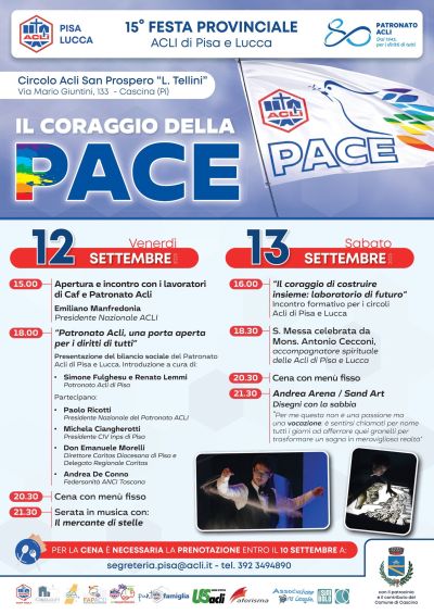 15° Festa Provinciale - Cascina (PI) - Acli Pisa e Lucca (PI)