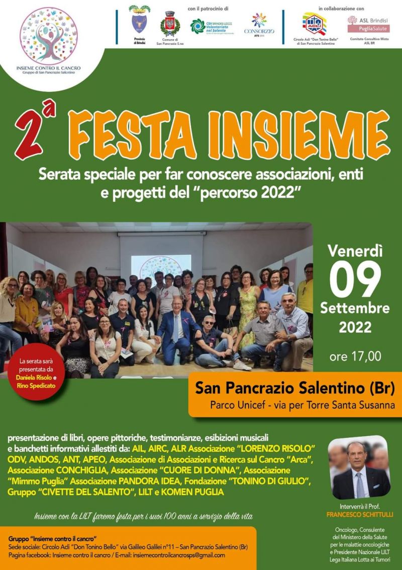 Seconda festa insieme - Circolo Acli San Pancrazio Salentino (Br)