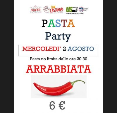 Pasta Party - Ass. Osteria Sociale Magna Neta aff. Acli Cuneo e US Acli Cuneo (CN)