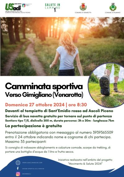 Camminata Sportiva- US Acli Marche