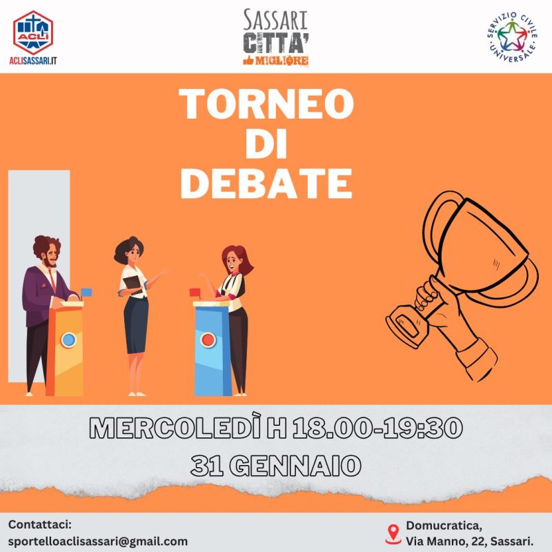 Torneo di Debate - Acli Sassari (SS)