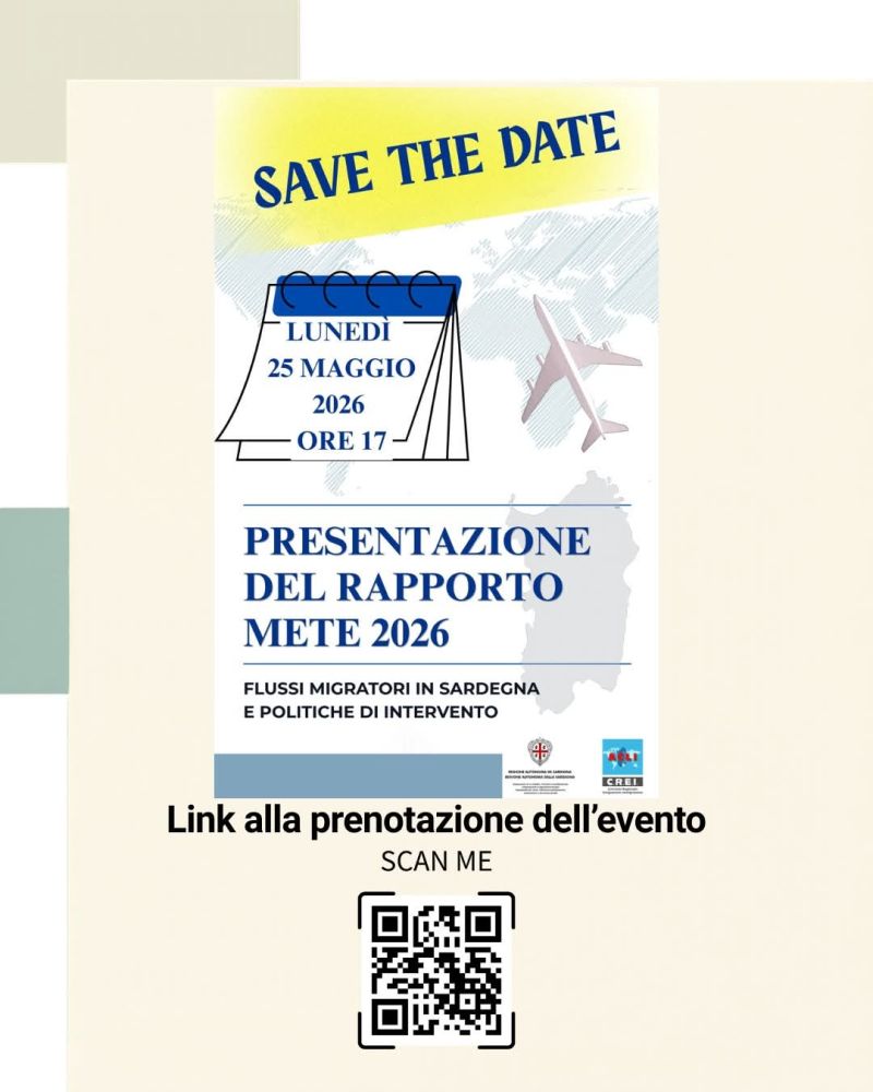 PRESENTAZIONE DEL RAPPORTO METE 2026 - CAGLIARI